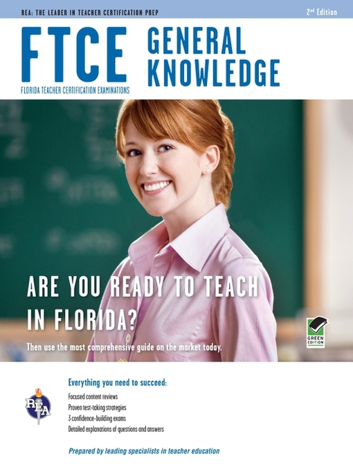 Title details for FTCE General Knowledge by Alicia Mendoza - Available